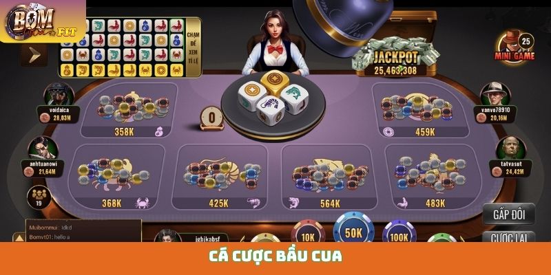 Chơi ngay cá cược Bầu Cua - Rinh thưởng cực khủng Cá cược Bầu Cua