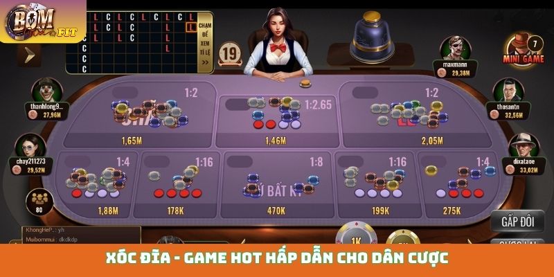Game bài dễ ăn nhất - Thắng đậm, đổi đời cực nhanh Xóc đĩa - Game hot hấp dẫn cho dân cược